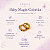 Brinco Argola Baby Magia Colorida banho Ouro 18k - Imagem 3