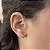 Brinco Argola Baby Magia Colorida banho Ouro 18k - Imagem 2