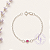 Pulseira Baby Colorida Prata 925 - Imagem 1