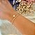 Pulseira Ponto de Luz banho Ouro 18k - Imagem 2