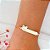 Pulseira Plaquinha em banho Ouro 18k - Imagem 3