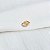 Brinco Argola Baby Cristal banho Ouro 18k - Imagem 4