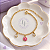 Pulseira Flor Boneca em banho Ouro 18k - Imagem 3
