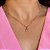 Colar Filha banho Ouro 18k - Imagem 2