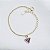 Pulseira Melancia em banho Ouro 18k - Imagem 2