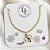Pulseira Abelhinha em banho Ouro 18k - Imagem 1