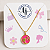 Colar Boneca Pink em banho Ouro 18k - Imagem 1