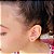 Brinco Baby Boneca Pink em banho Ouro 18k - Imagem 2