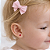 Brinco Baby Boneca Pink em banho Ouro 18k - Imagem 2