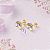 Brinco Arco-íris Boneca em banho Ouro 18k - Imagem 4