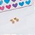 Brinco Baby Flor Boneca banho Ouro 18k - Imagem 4
