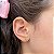 Brinco Baby Flor Boneca banho Ouro 18k - Imagem 2