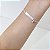 Conjunto Brinco e Pulseira Coração Prata 925 - Imagem 2