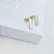 Brinco Palito Slim banho Ouro 18k - Imagem 1