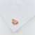 Berloque Borboleta Rosa em banho Ouro 18k - Imagem 1