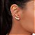Brinco Ear Cuff Luxo banho Ouro 18k - Imagem 2