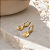 Brinco Argola Medalha banho Ouro 18k - Imagem 3