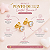 Brinco Ponto de Luz Cristal Boneca em banho ouro 18k - Imagem 5