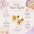 Brinco Flor Baby banho Ouro 18k - Imagem 3