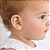 Brinco Flor Baby banho Ouro 18k - Imagem 2