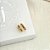 Brinco Argola Mini Magia Colorida banho Ouro 18k - Imagem 4