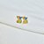 Brinco Vestido Princesa banho Ouro 18k - Imagem 3