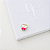 Berloque Borboleta Pink em banho Ouro 18k - Imagem 1