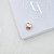 Berloque Borboleta Pink em banho Ouro 18k - Imagem 1