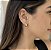 Brinco Gota em banho ouro 18k - Imagem 2