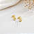 Brinco Gota em banho ouro 18k - Imagem 3