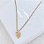 Colar Ramo de Folhas banho Ouro18k - Imagem 1