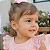 Brinco Baby Coroa Pink em banho Ouro 18k - Imagem 2