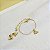 Kit Presente Brinco e Pulseira Abelhinha Banho Ouro 18k - Imagem 5