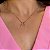 Colar Filhas banho Ouro 18k - Imagem 2