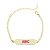 Pulseira Formatura ABC em banho ouro 18k - Imagem 1