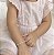 Pulseira Infantil Riviera Cristal banho Ouro 18k - Imagem 2