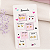 Kit de Brincos Semaninha Cute banho Ouro 18k - Imagem 1