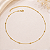 Colar Bolinhas banho Ouro 18k - Imagem 3