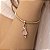 Pulseira Bailarina banho Ouro 18k - Imagem 2