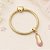 Pulseira Sapatilha Balé banho Ouro 18k - Imagem 1