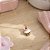 Colar Boneca Cupcake em banho Ouro 18k - Imagem 3