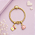 Pulseira Berloques Boneca banho Ouro 18k - Imagem 1