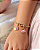 Pulseira Berloques Boneca banho Ouro 18k - Imagem 2