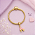 Pulseira Berloques Patins banho Ouro 18k - Imagem 1