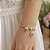 Pulseira Berloques Sorvete banho Ouro 18k - Imagem 2
