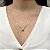Conjunto Ponto de Luz Luxo banho ouro 18k - Imagem 3