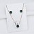 Conjunto Esmeralda banho ouro 18k - Imagem 1
