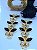 Kit Cabedal Trio de Borboleta - Preto - Imagem 2