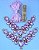 Kit Cabedal Imperatriz Rosa BB - Imagem 1