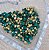 Strass Ponto de Luz SS24 Kit 12 un. - Quartzo Verde - Imagem 1